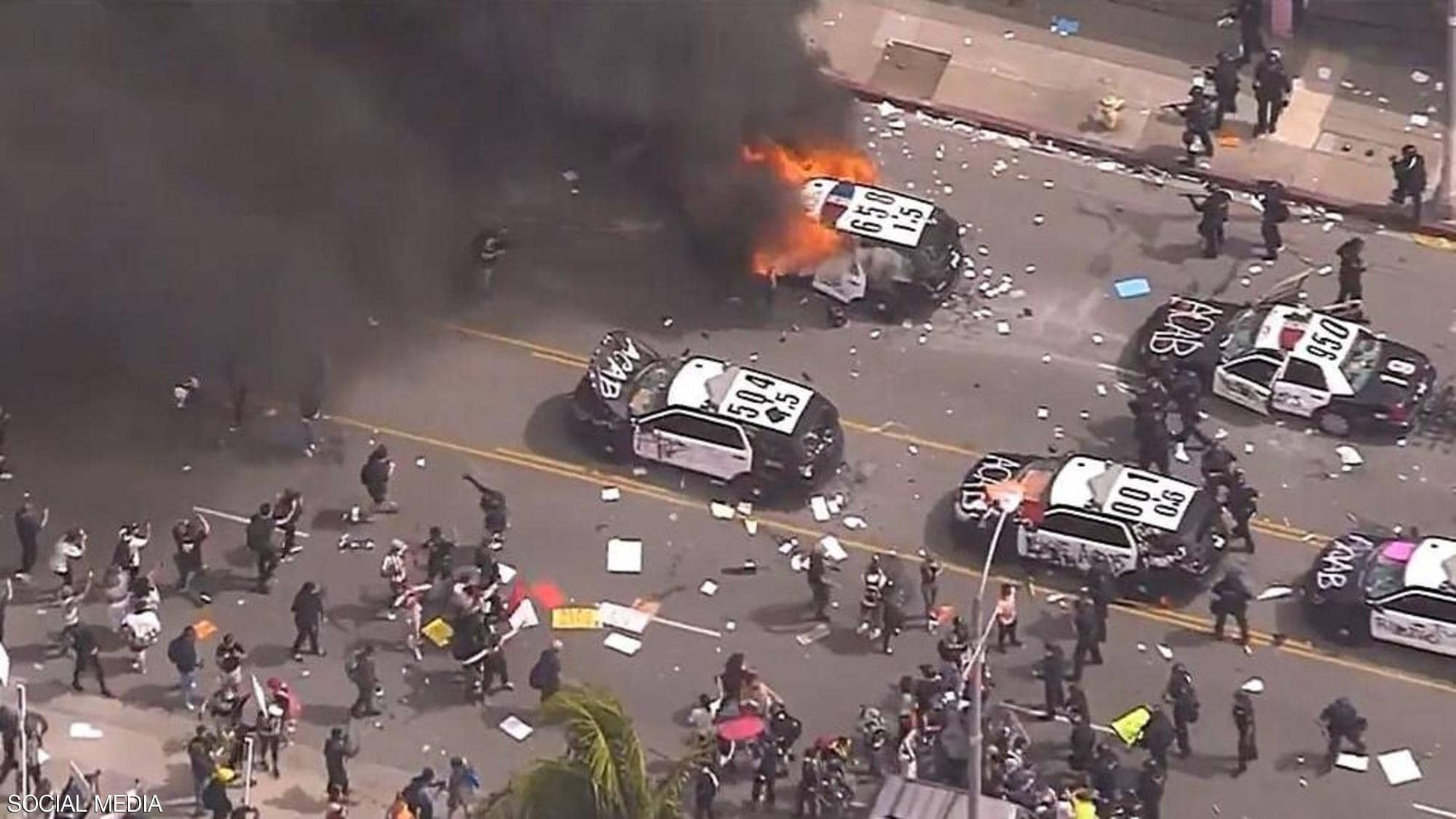 مدن أميركية “تشتعل” ومواجهات دموية مع الشرطة