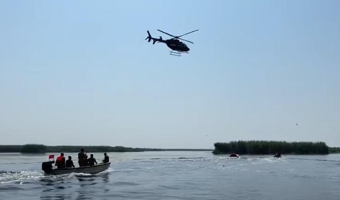 الرد السريع وطيران الجيش ينفذان عملية نزع السلاح بأهوار ميسان