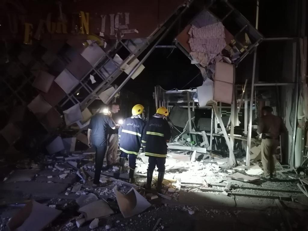 شرطة النجف تحقق في تفجير “المعهد الأميركي” وتعلن الخسائر