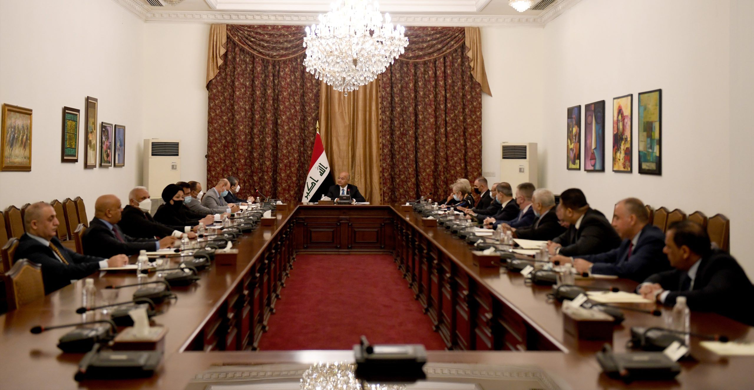 برهم صالح: الانتخابات في موعدها ويجب ضمان نزاهتها