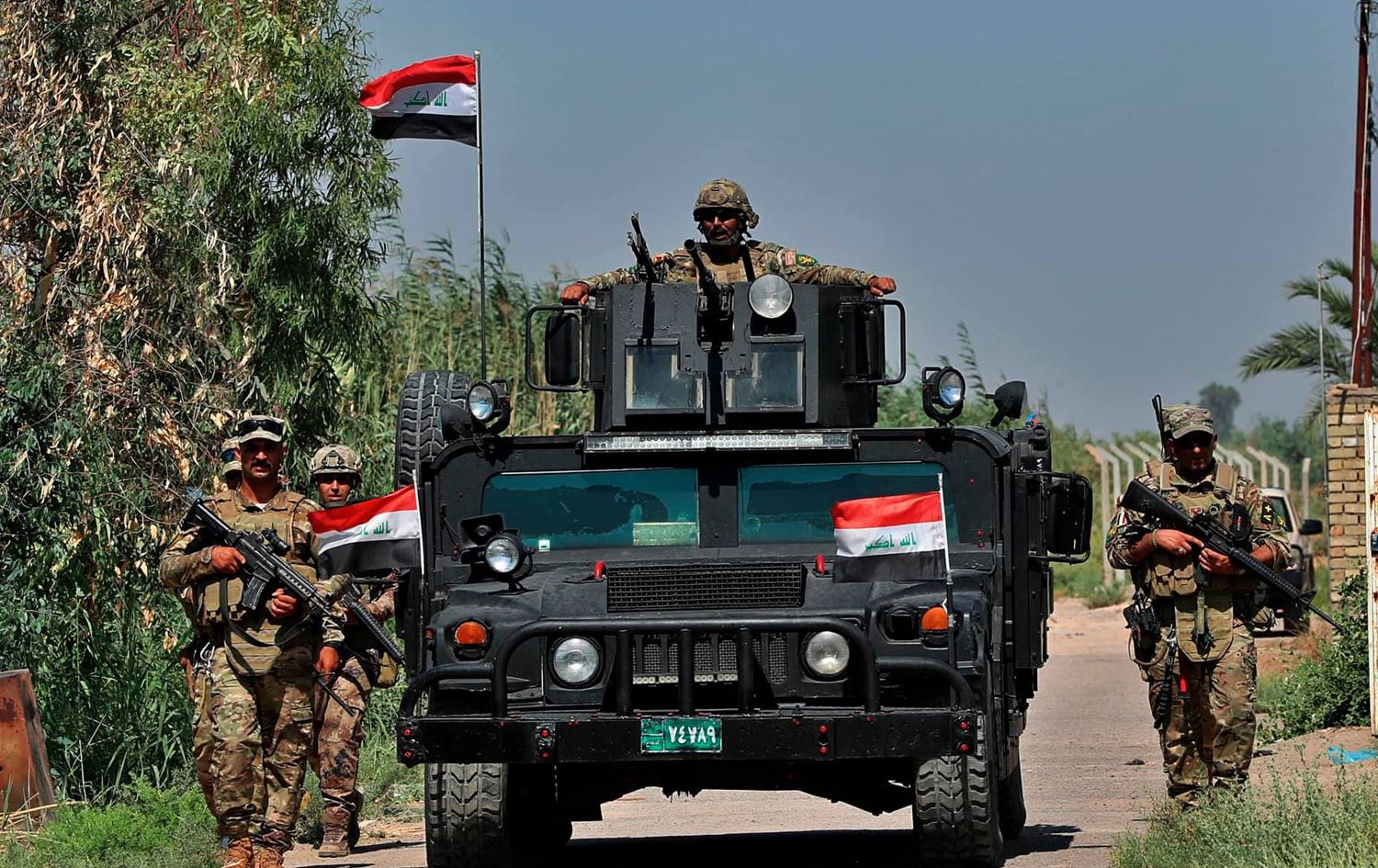 تدمير مضافة للإرهابيين وضبط مجموعة أسلحة وأعتدة بعملية استباقية في الأنبار