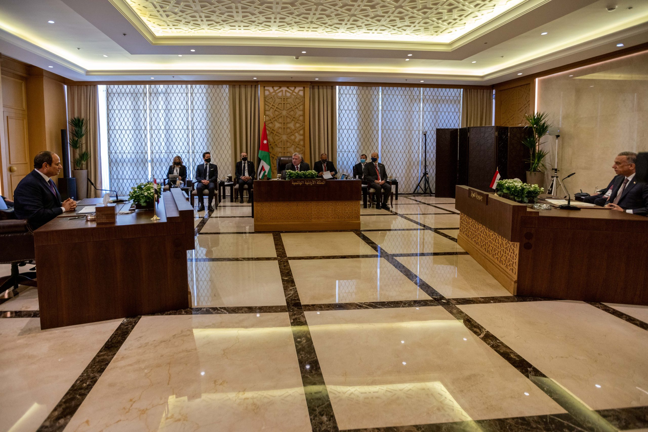 بغداد تستضيف غداً القمة الثلاثية العراقية الأردنية المصرية