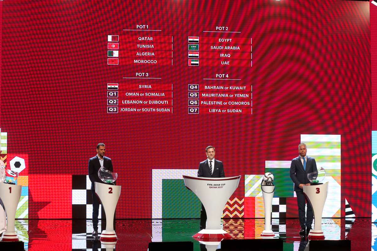 المنتخب الوطني في المجموعة الأولى لبطولة كأس العرب