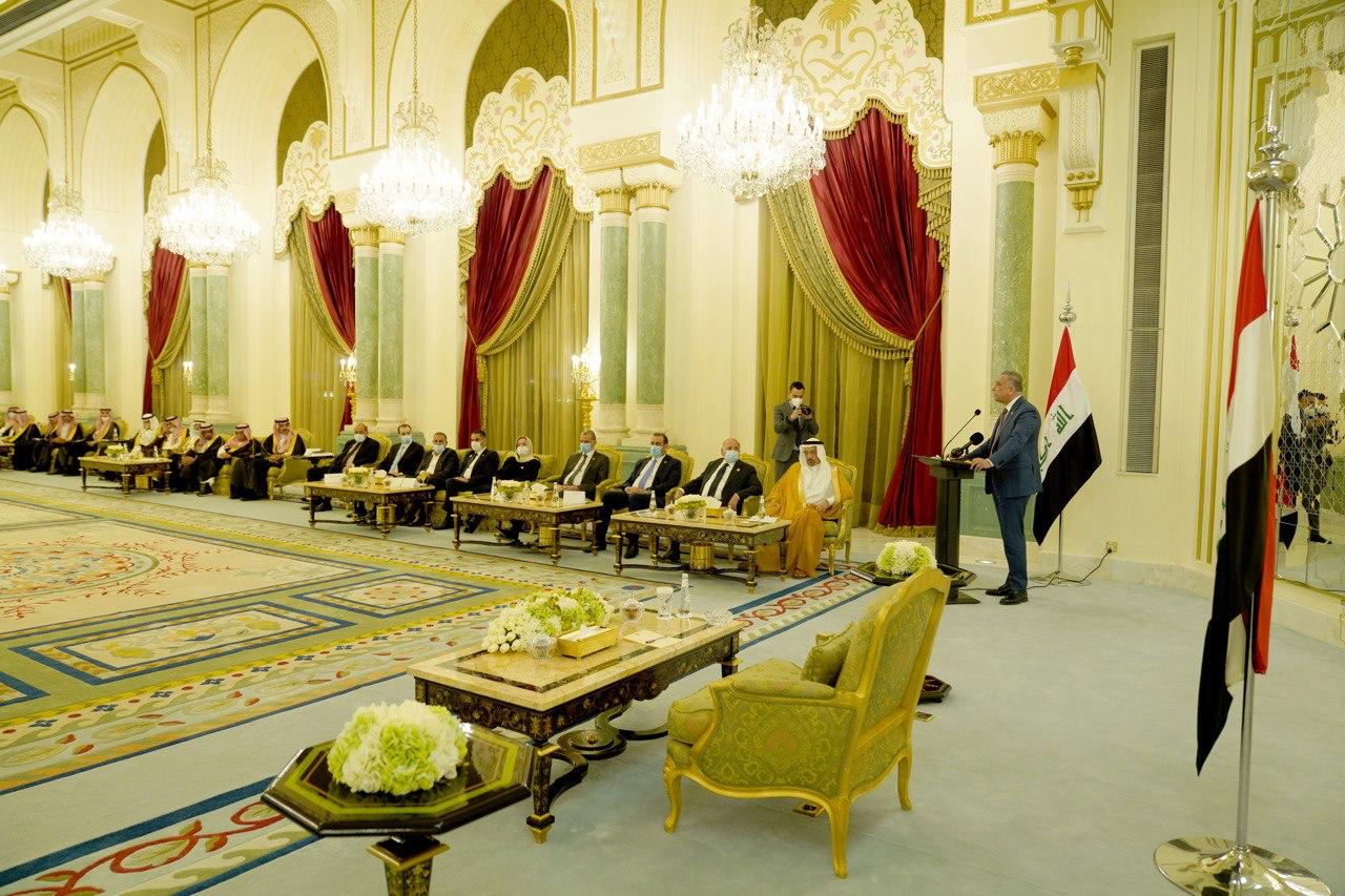 تعرف على تفاصيل البيان المشترك العراقي-السعودي بعد زيارة الكاظمي للمملكة العربية السعودية