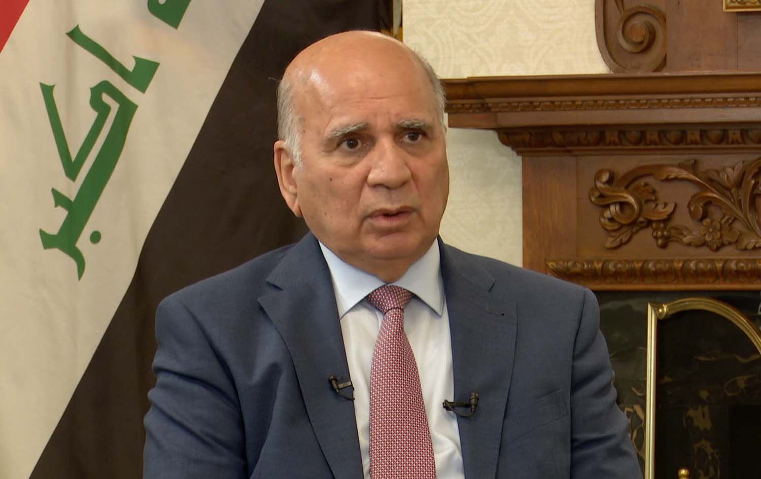 وزير الخارجية: العراق على وشك أن يستكمل مستلزمات إجراء الانتخابات
