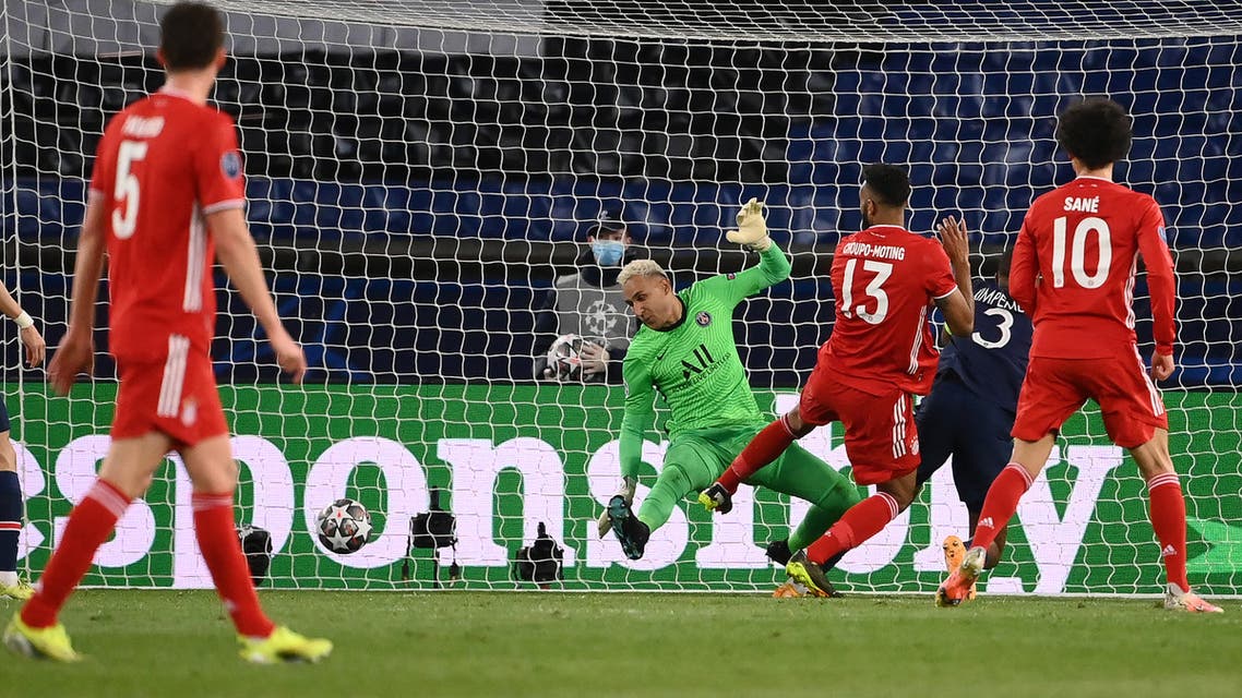 باريس يخسر أمام بايرن ويتأهل إلى نصف النهائي