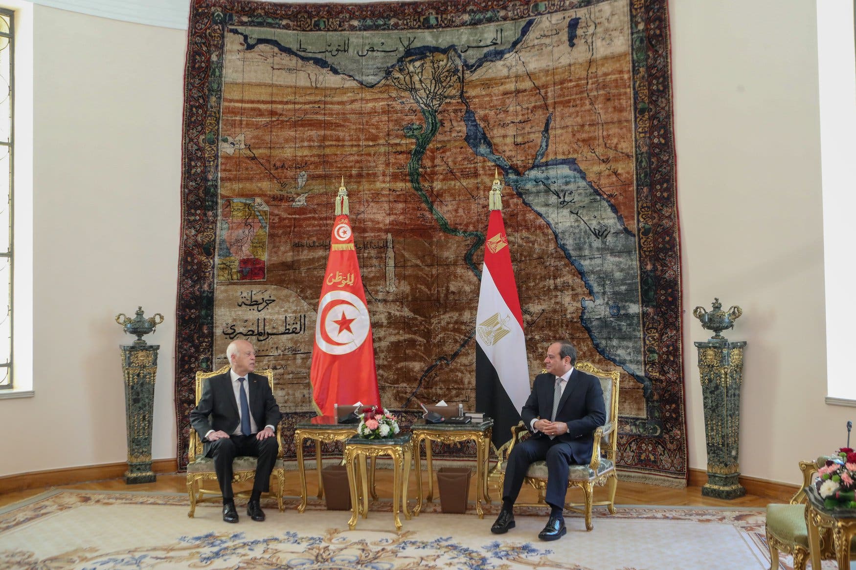 توافق مصري تونسي على مواجهة التدخلات وتجفيف منابع الإرهاب