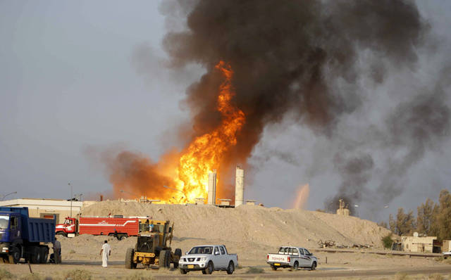 النفط: استشهاد وإصابة عدد من القوات الأمنية باعتداء إرهابي على حقل باي حسن بكركوك