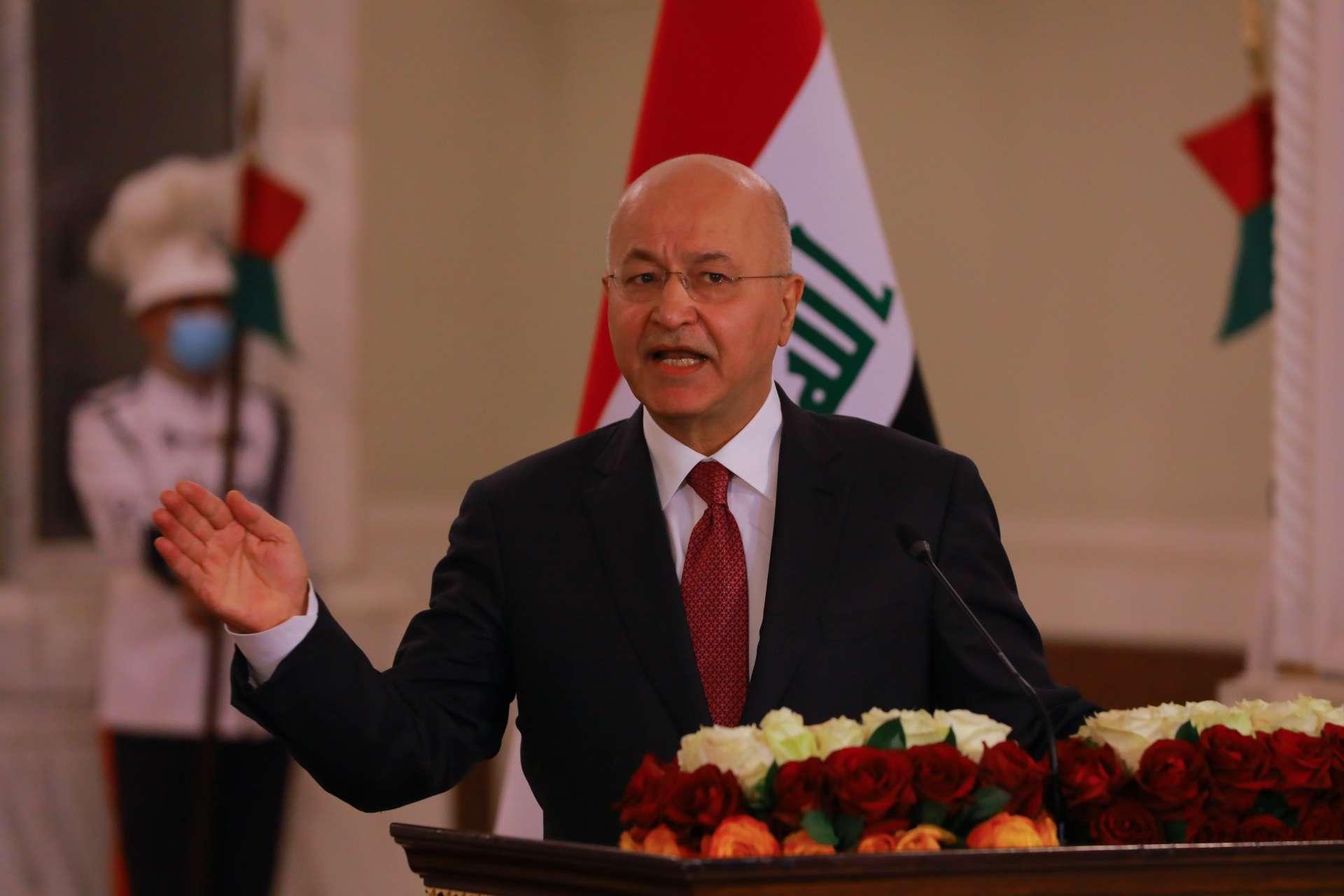 برهم صالح يقدم مشروع قانون لـ”استرداد عائدات الفساد”