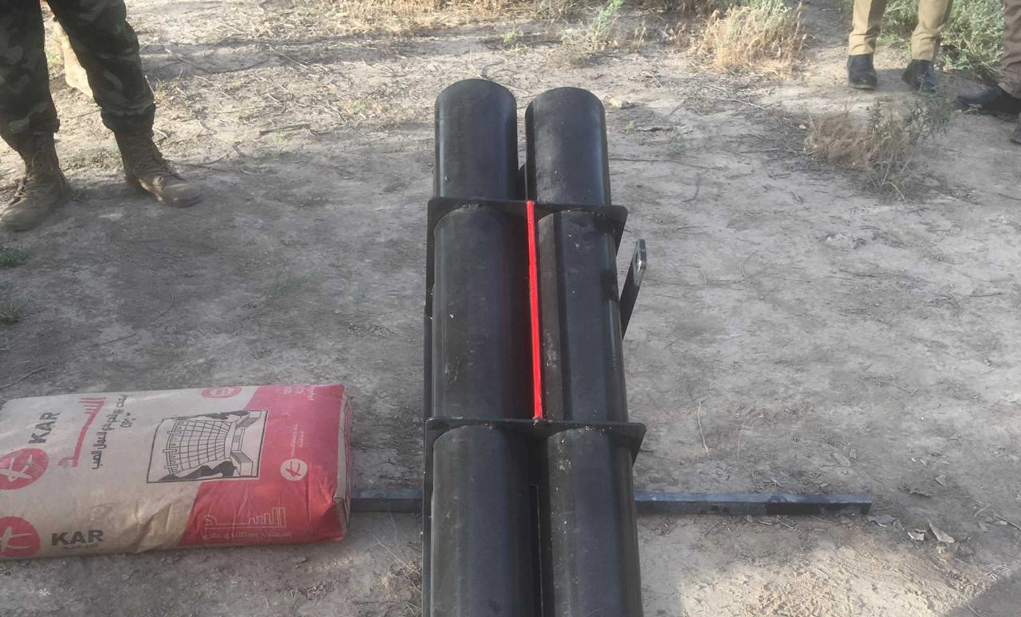 ضبط 4 منصات وصواريخ مهيأة للإطلاق في ديالى