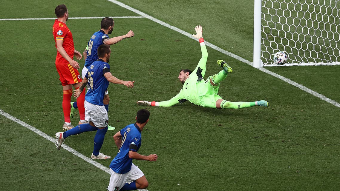 يورو 2020 .. ويلز تخسر أمام إيطاليا وتبلغ ثمن النهائي