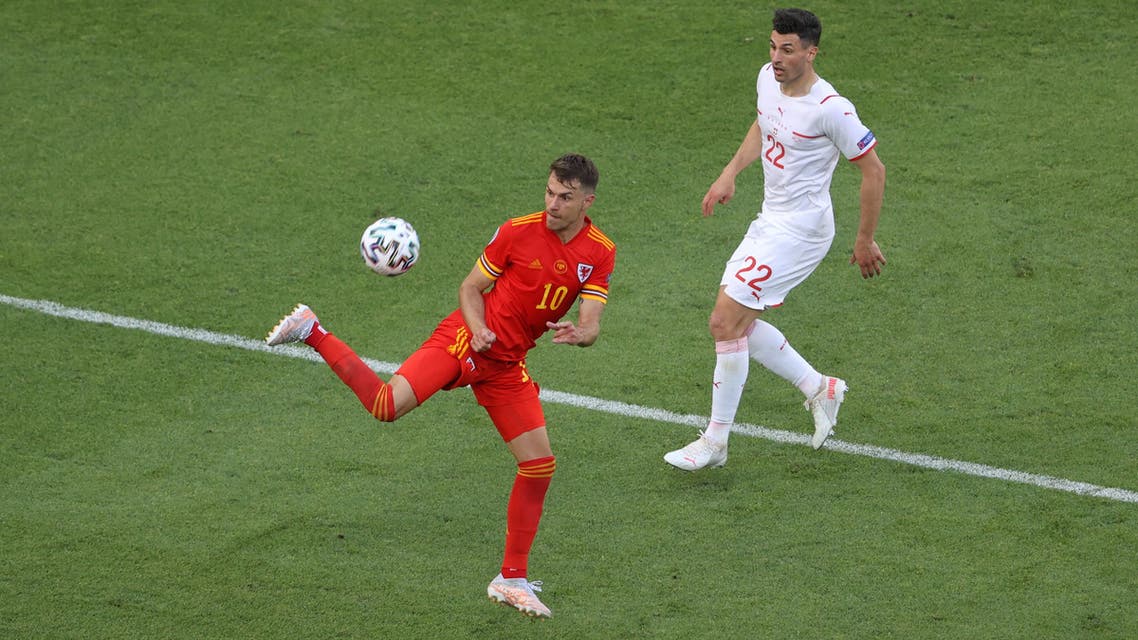 ويلز وسويسرا يتعادلان بهدف لمثله بافتتاح مشوارهما في “يورو 2020”