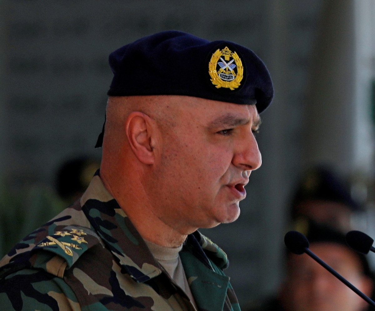 قائد الجيش اللبناني: انهيار المؤسسة العسكرية يكشف البلاد أمنياً