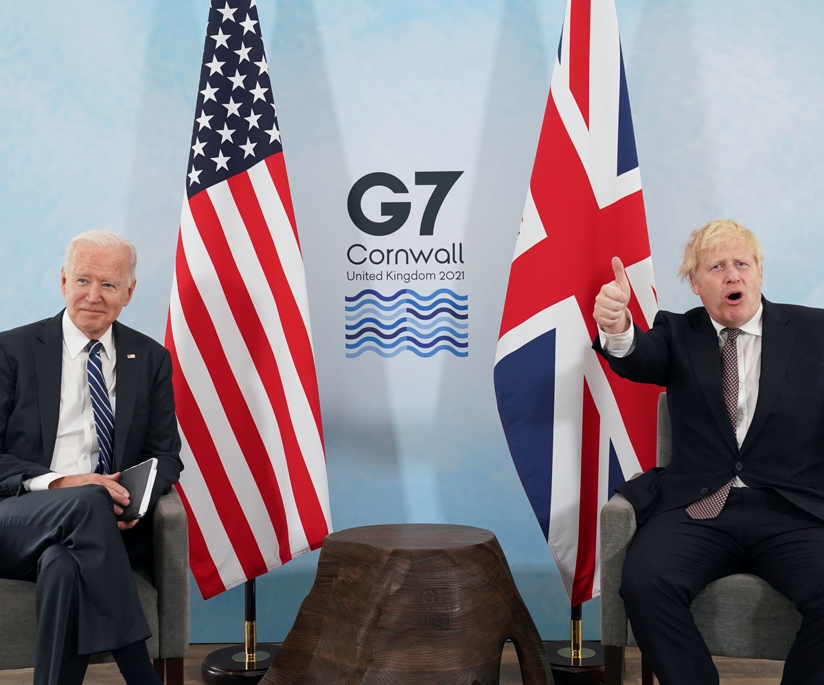 جونسون: العلاقات البريطانية الأميركية “غير قابلة للتدمير”