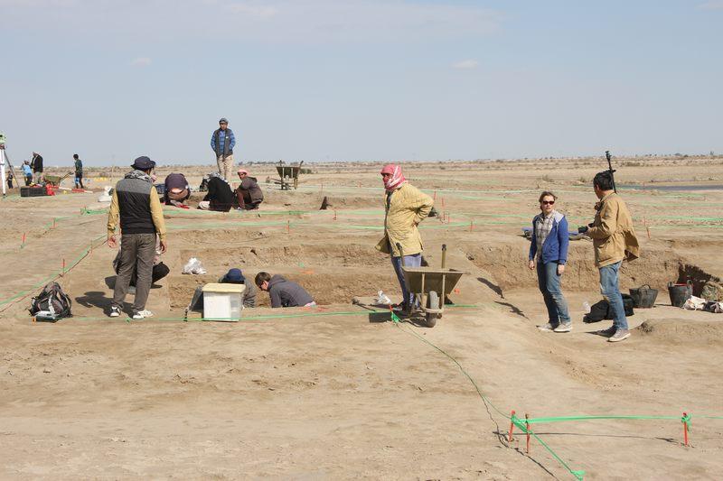 وفد من البعثة التنقيبية الايطالية يصل الناصرية تمهيدا للمباشرة بموسمها الجديد