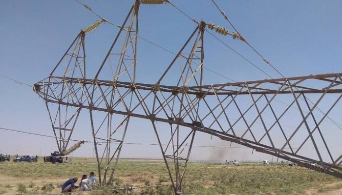 إحباط محاولة تفجير أحد أبراج الطاقة الكهربائية في منطقة الصفرة بواسطة عبوة ناسفة