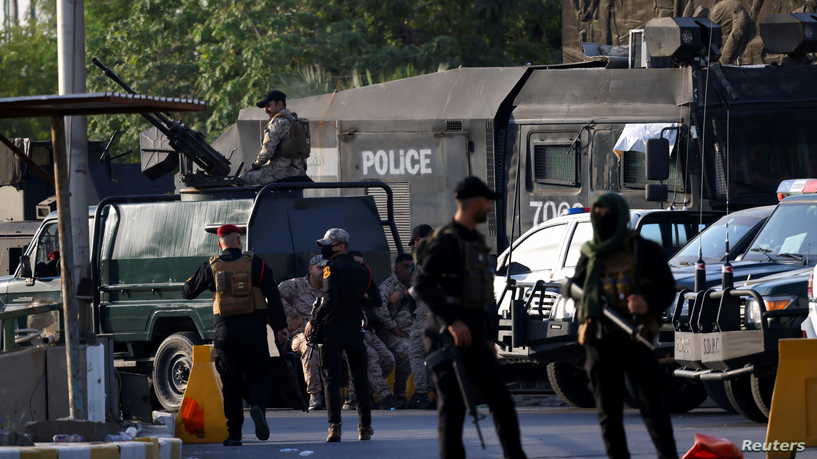 صواريخ تستهدف المنطقة الخضراء في بغداد