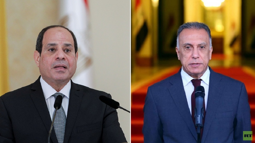 الكاظمي باتصال هاتفي مع السيسي: نتطلع إلى المزيد من العمل الثنائي مع مصر