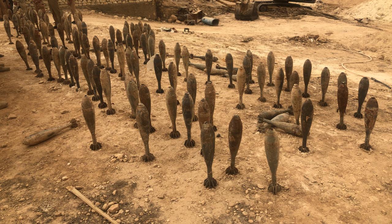 بعملية نوعية.. تفجير اسلحة وعبوات من مخلفات داعش في الانبار