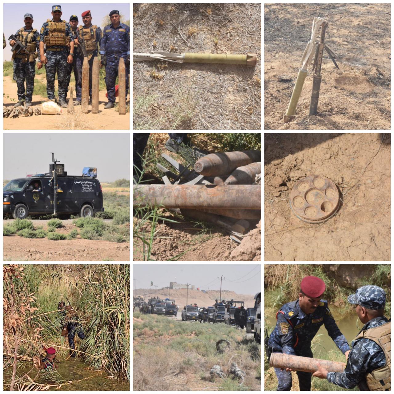 باسناد الطائرات المسيرة.. بدء عملية أمنية في سامراء