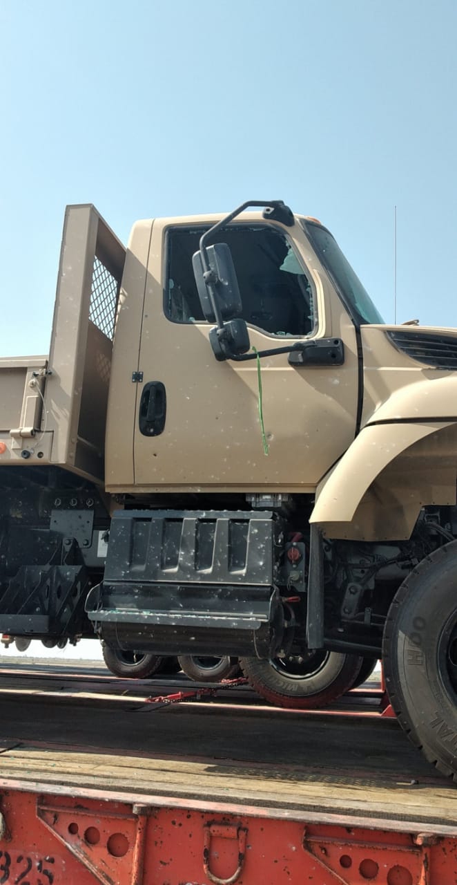 بيان للإعلام الأمني بشأن استهداف رتل التحالف الدولي في الديوانية.. صور