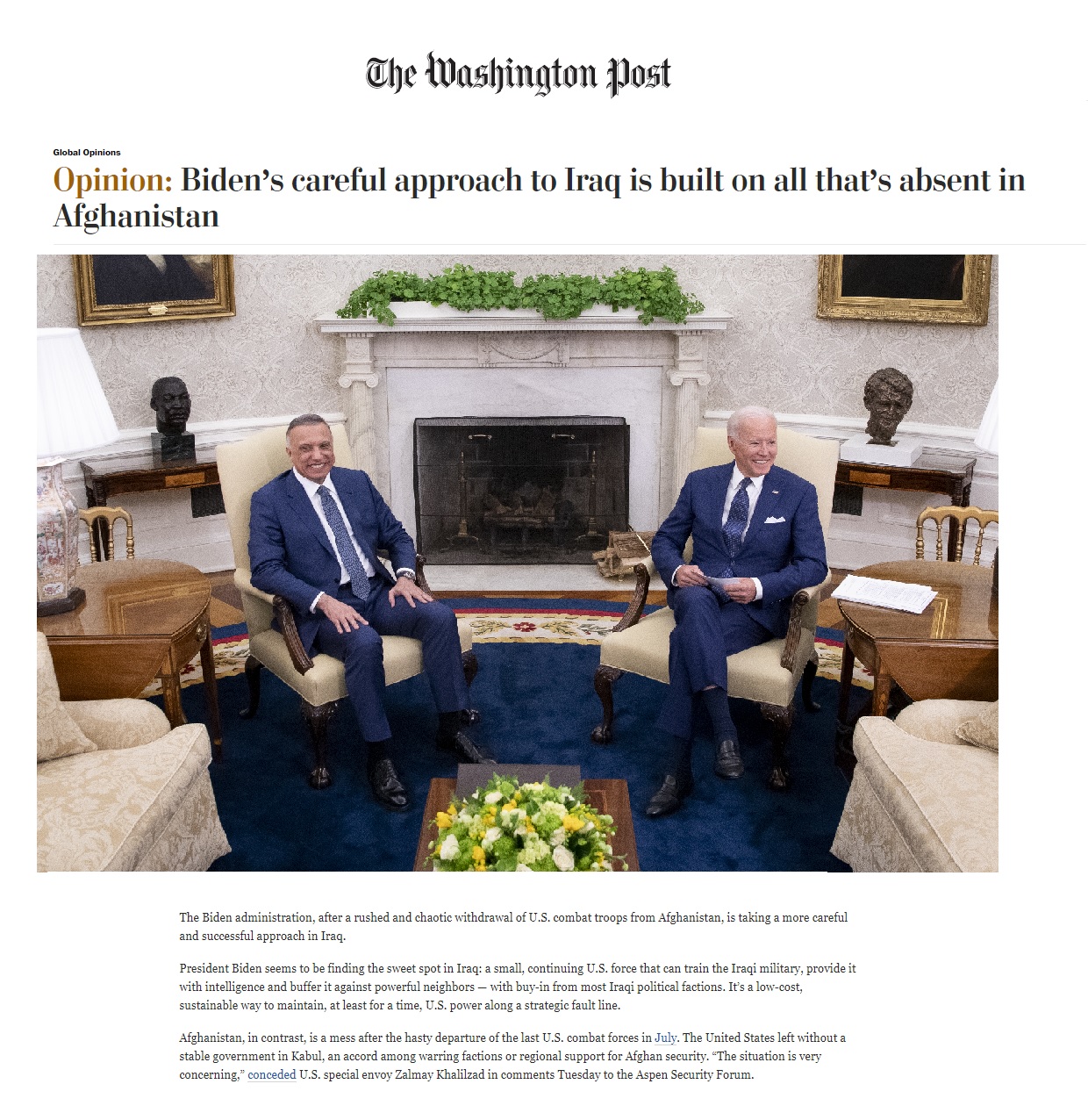 واشنطن بوست: إيران توعز  وكلائها في العراق بوقف الهجمات على القوات الأميركية