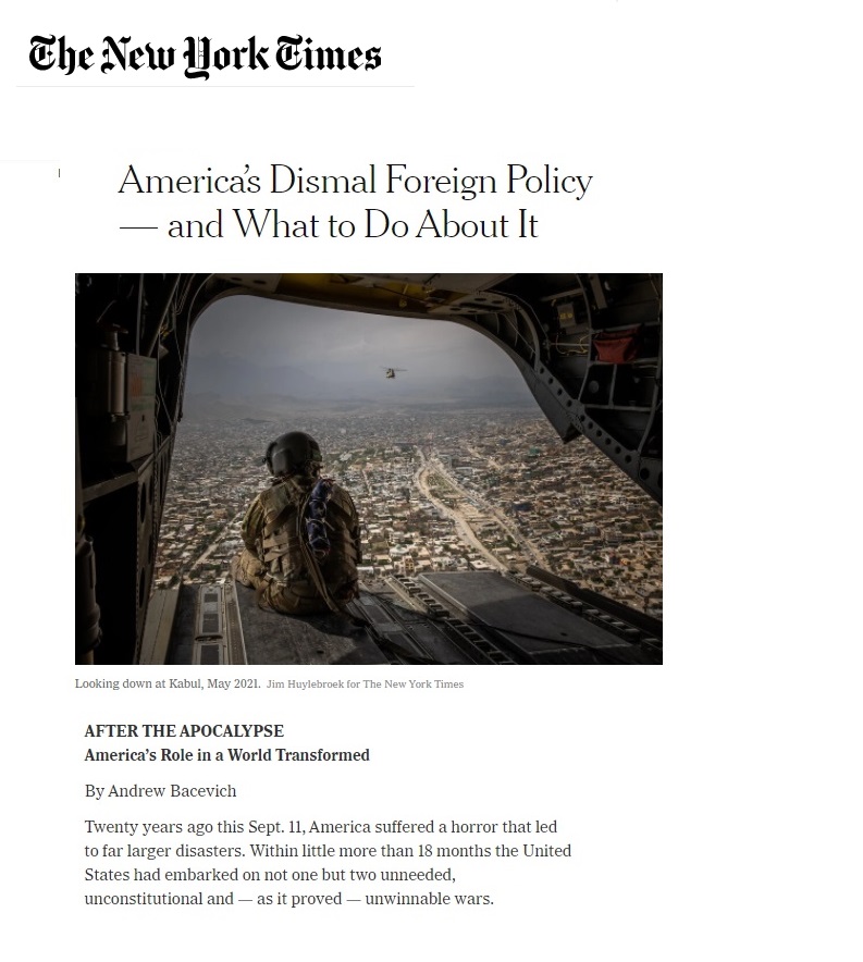 نيويورك تايمز: انسحاب القوات الأميركية من العراق مخاطرة ولها عواقب كارثية