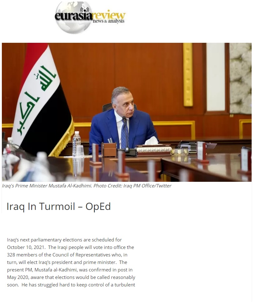 أوراسيا ريفيو: العراق في حالة اضطراب