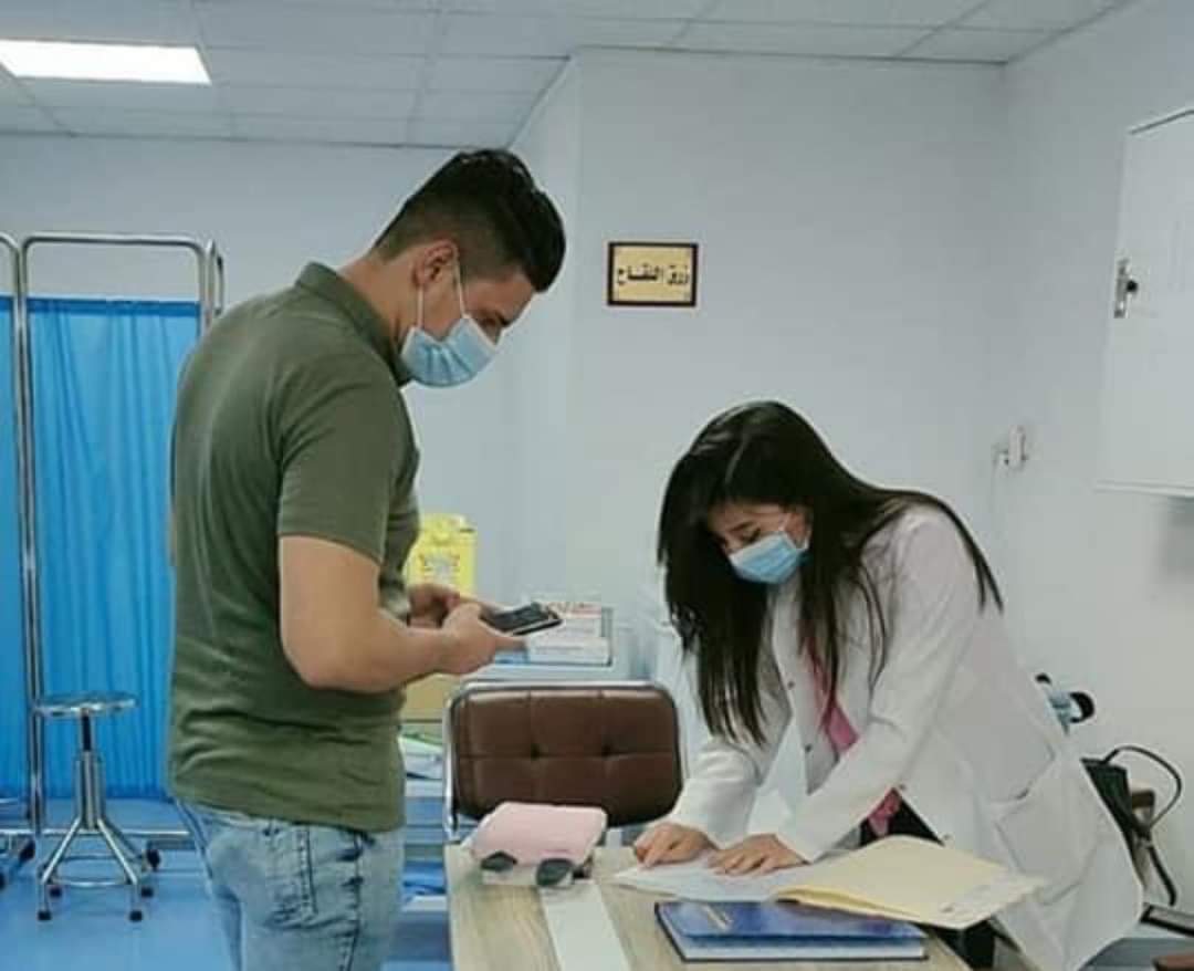 بالصور.. افتتاح منفذ تلقيحي جديد في مدينة الطب ببغداد