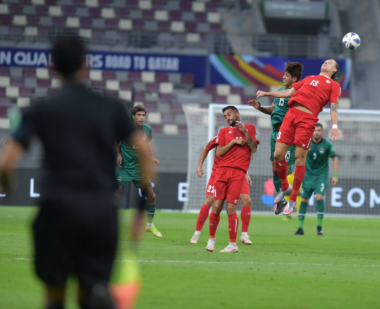 التعادل السلبي يحسم نتيجة العراق ولبنان