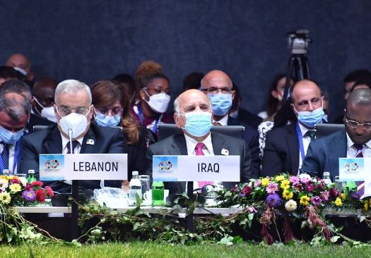 وزير الخارجية: حكومة العراق تتطلع لمزيد من الدعم الدولي في إعادة الاعمار