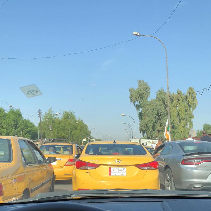 اختناقات تضرب شوارع وجسور بغداد الرئيسة