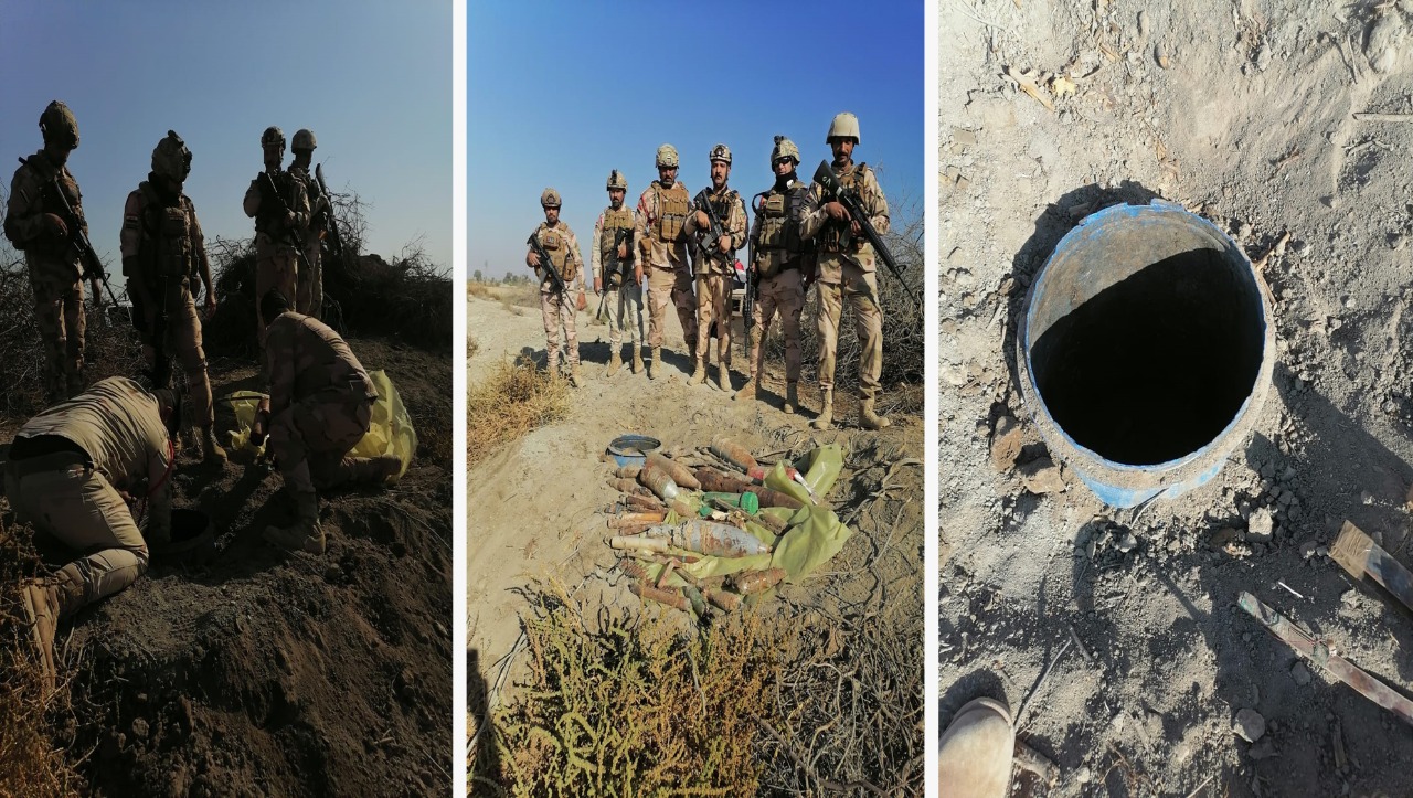 عمليات بغداد: ضبط كدس من المواد المتفجرة والقبض على عدد من المطلوبين