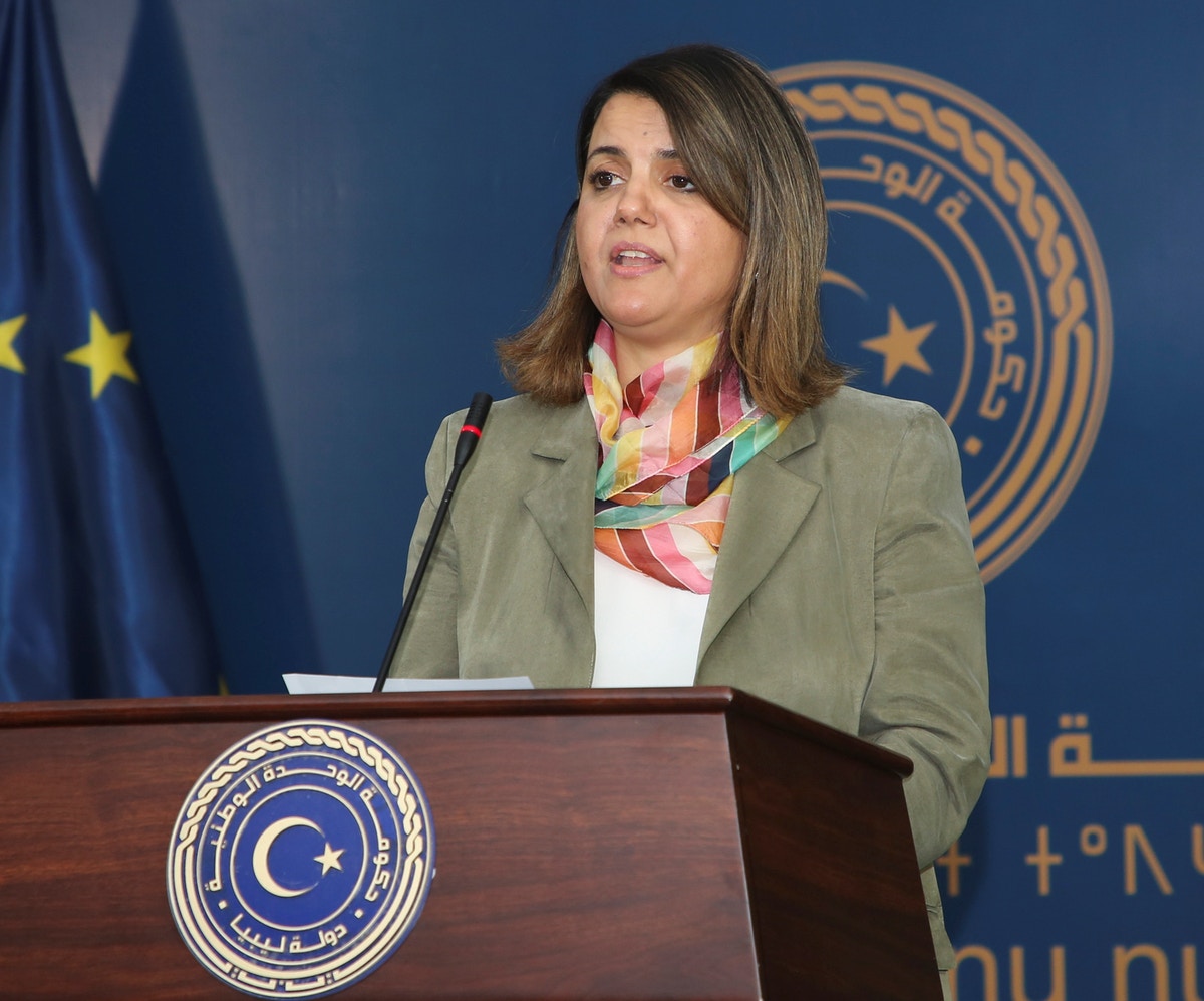 الحكومة الليبية ترفض إيقاف المنقوش وتدعوها لمواصلة عملها