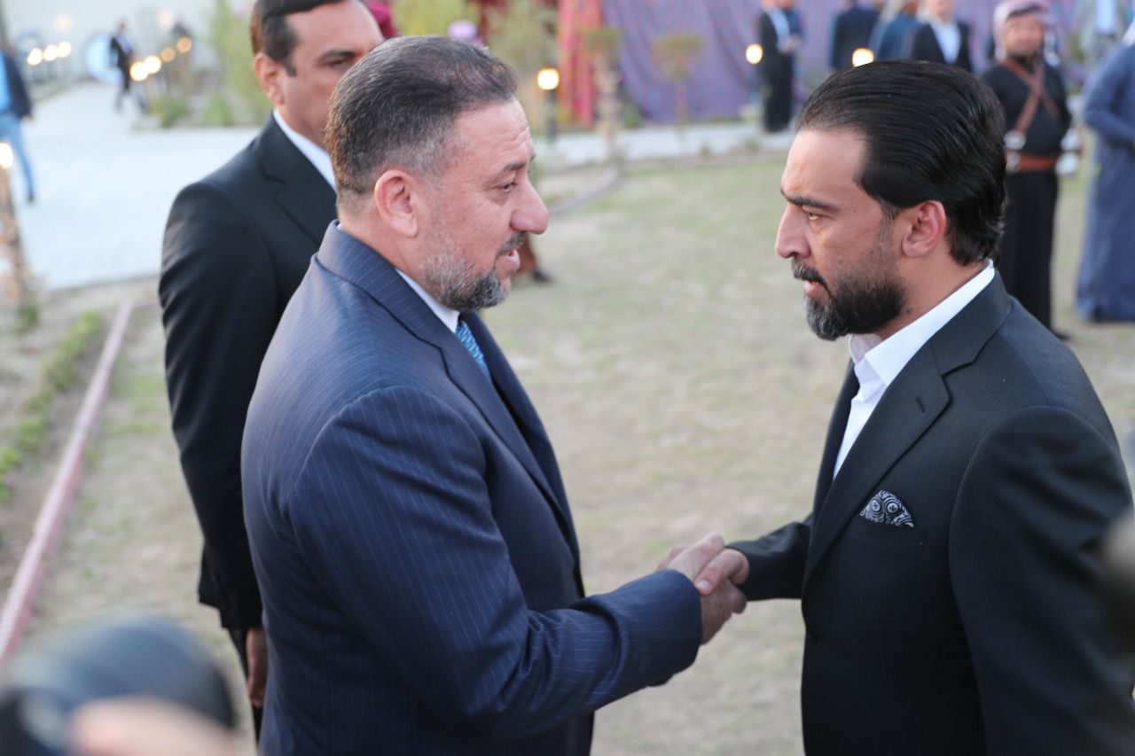 مصادر: طحنون بن زايد يلتقي الحلبوسي والخنجر في أبو ظبي