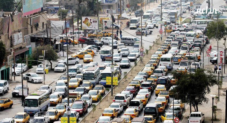 زحامات مرورية خانقة تعطل حركة السير بمعظم شوارع العاصمة