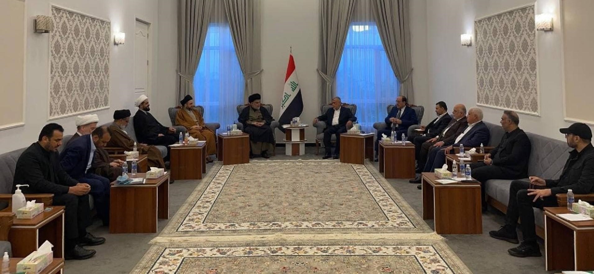 الأسبوع المقبل.. العامري ووفد من الإطار التنسيقي يتوجهون إلى النجف لإكمال المباحثات مع الصدر