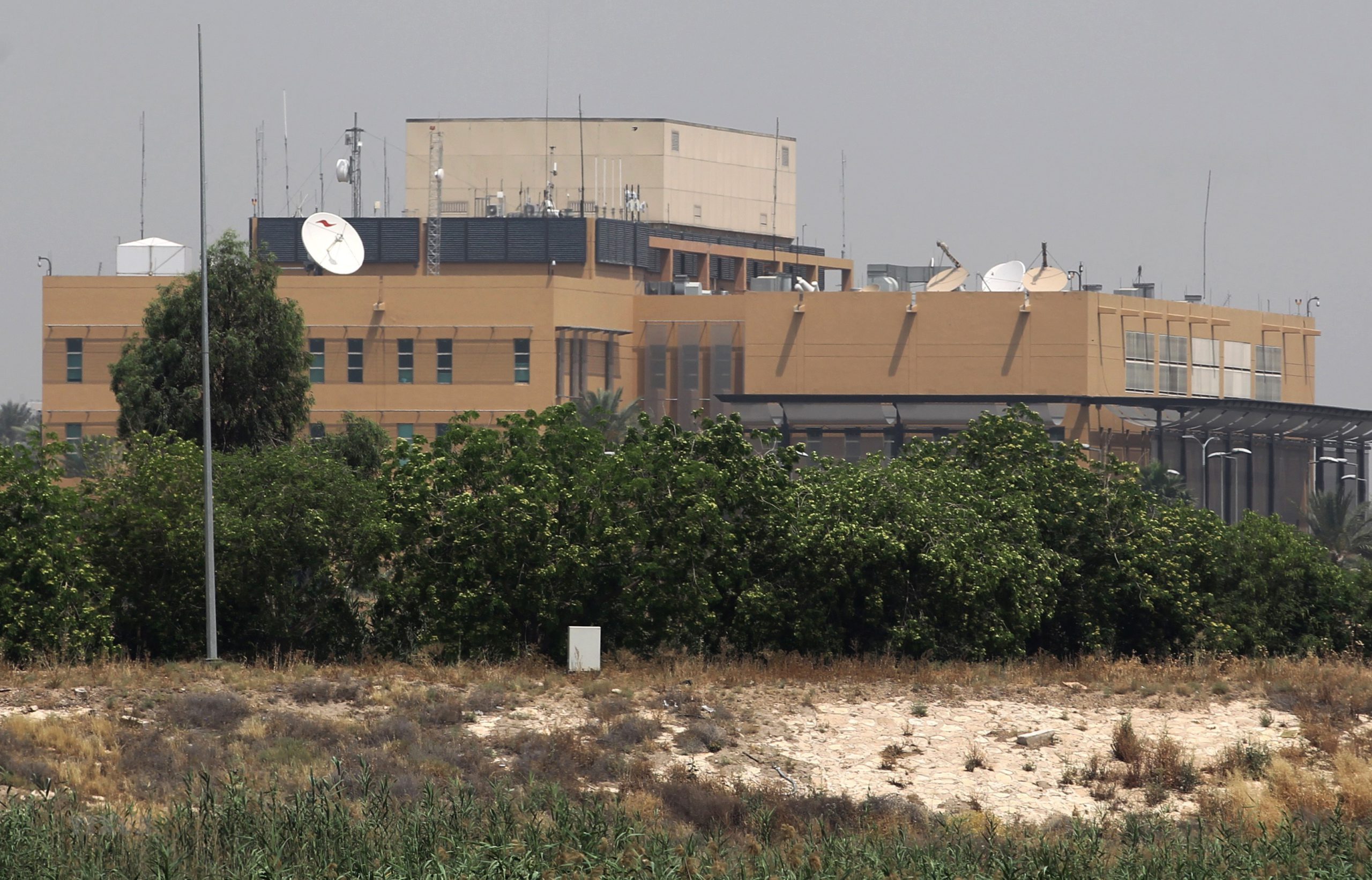 هجوم صاروخي على المنطقة الخضراء