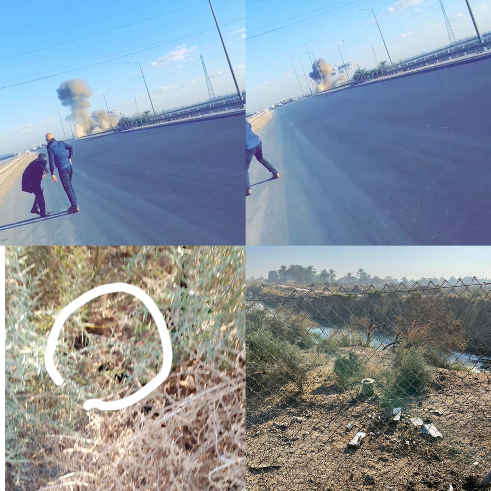 تفكيك عبوتين ناسفتين كانتا تستهدفان ارتال التحالف الدولي في بابل