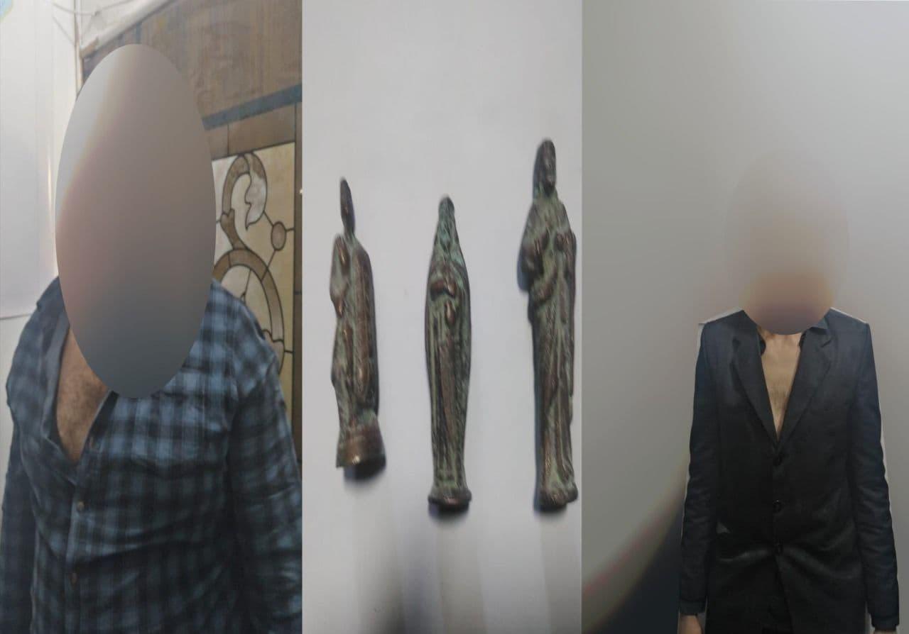 إلقاء القبض على عصابة تتاجر بالآثار في بغداد (صورة)