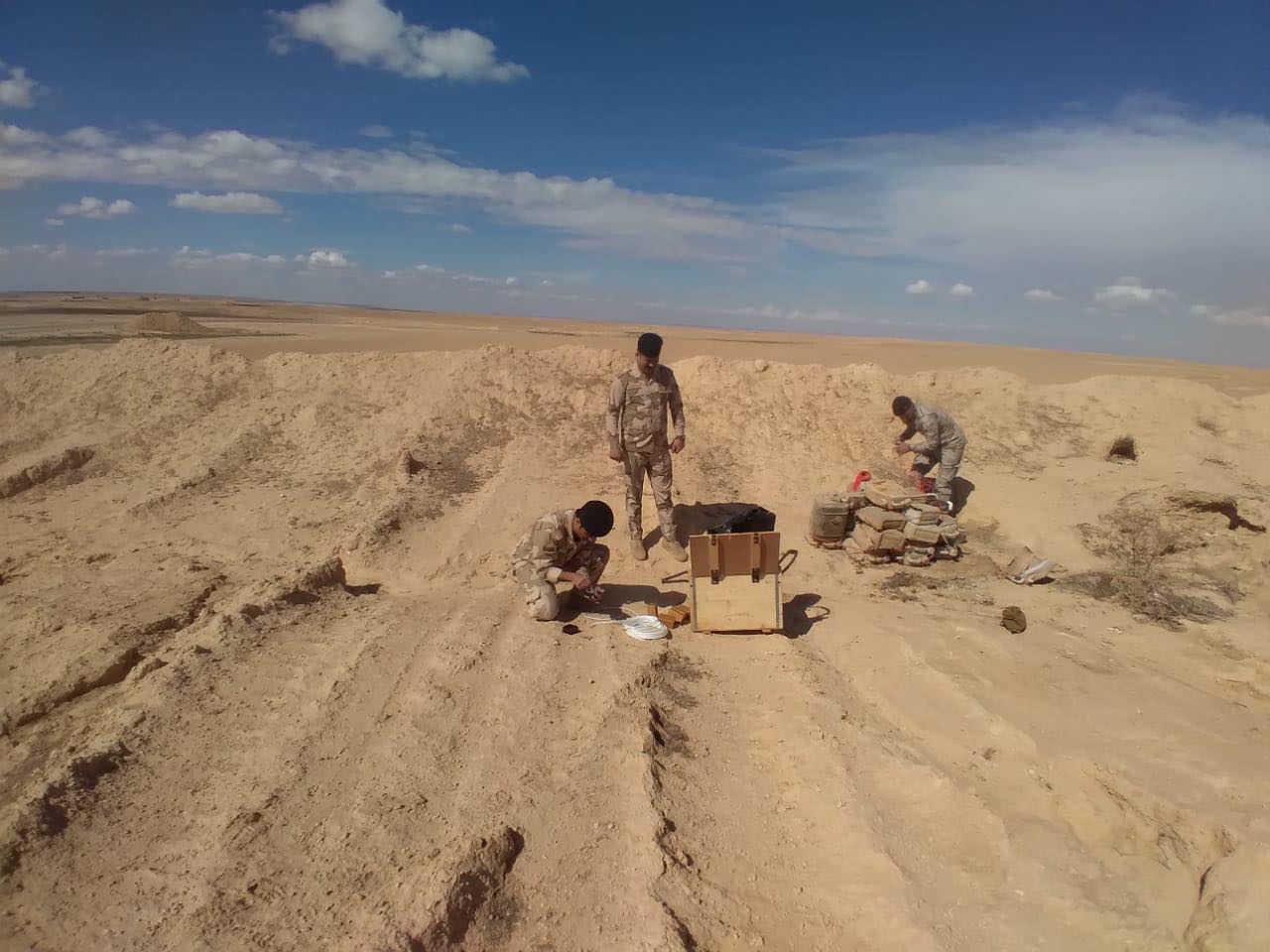 الاستخبارات تضبط اسلحة واعتدة وعبوات في قواطع اربع عمليات