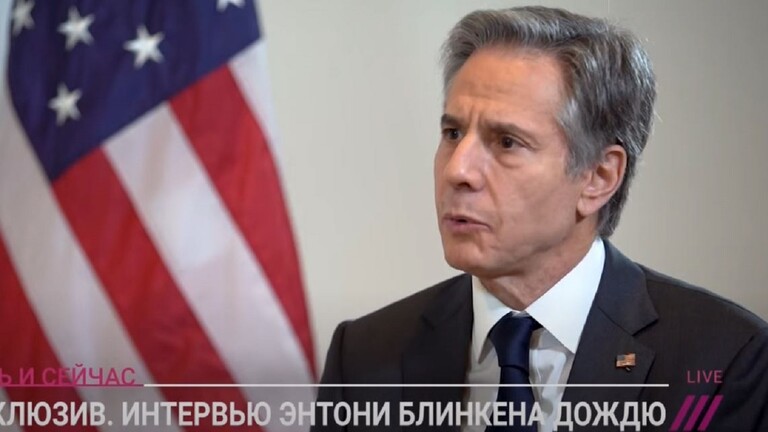 بلينكن: بايدن مستعد للقاء بوتين إذا وجدنا أن ذلك يخدم نجاح الجهود الدبلوماسية