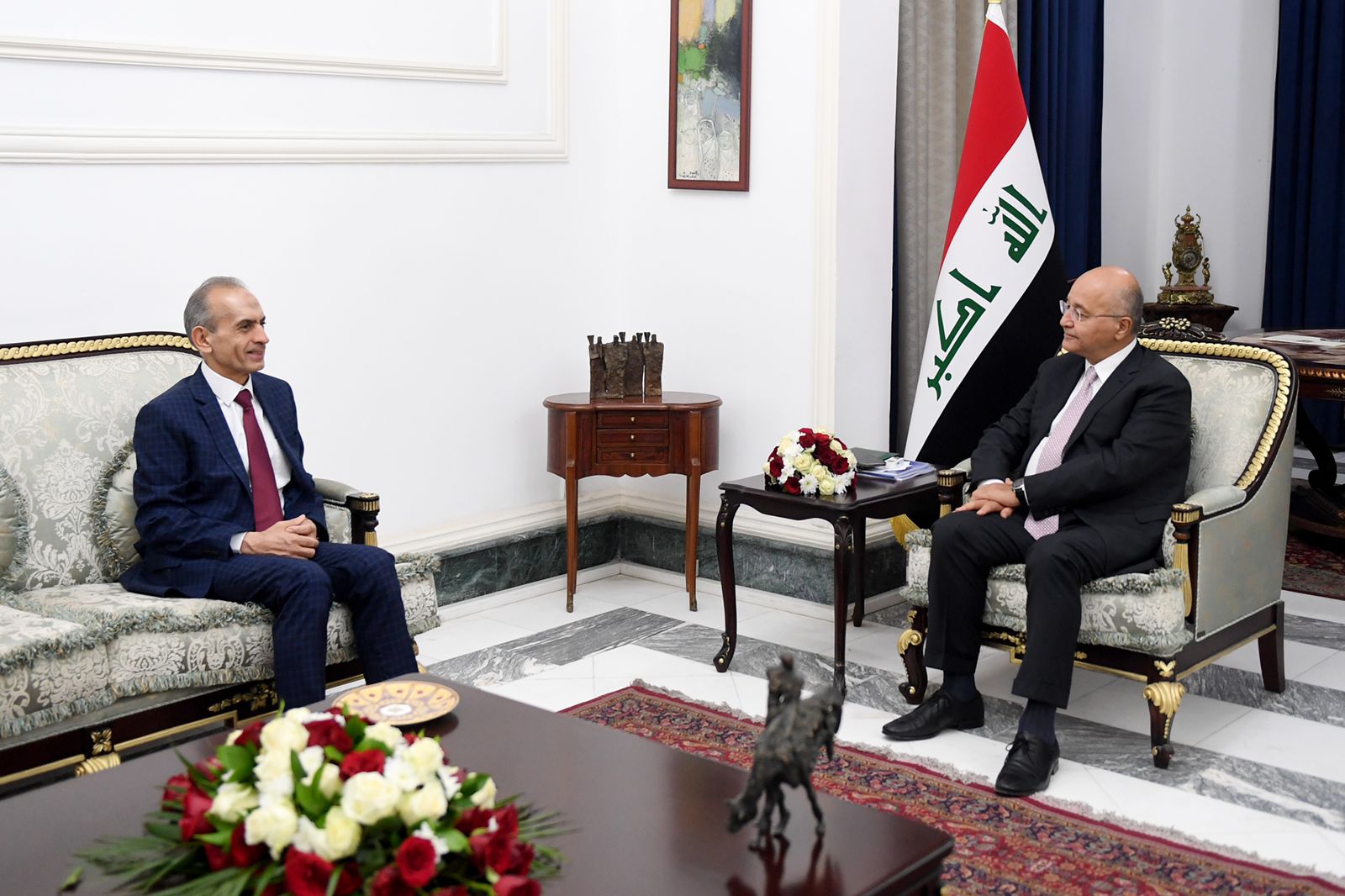 صالح يؤكد ضرورة تلبية الاستحقاقات الوطنية والدستورية التي تنتظر العراق