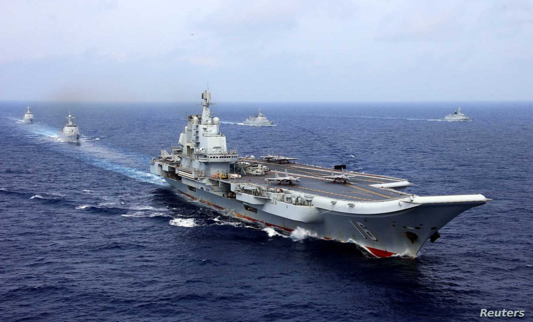 مصدر: سفن وطائرات صينية تتوغل داخل الخط الفاصل في مضيق تايوان