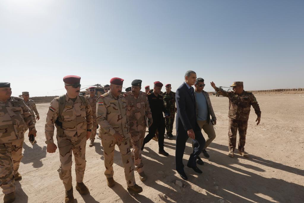 وفد أمني برئاسة الغانمي يصل الحدود العراقية – السورية