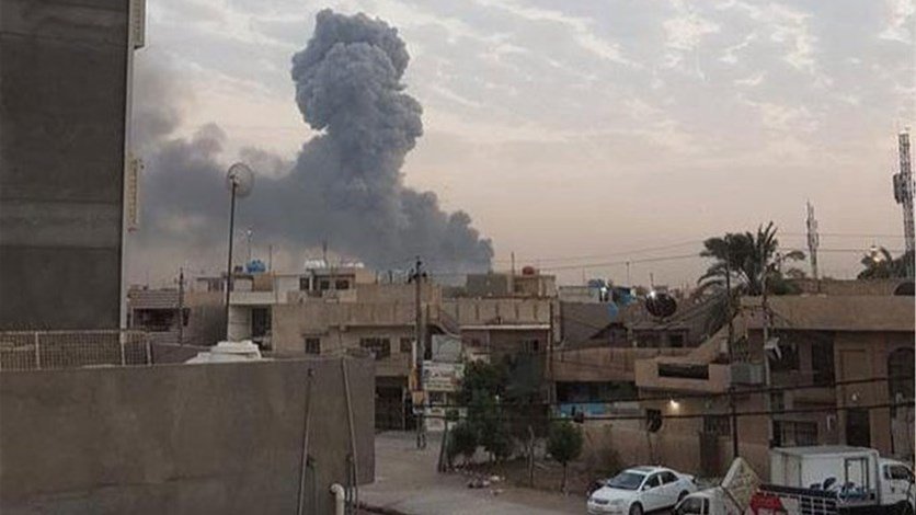 انفجار بمخزن أسلحة في النجف يودي بحياة شخصين وإصابة 5 آخرين