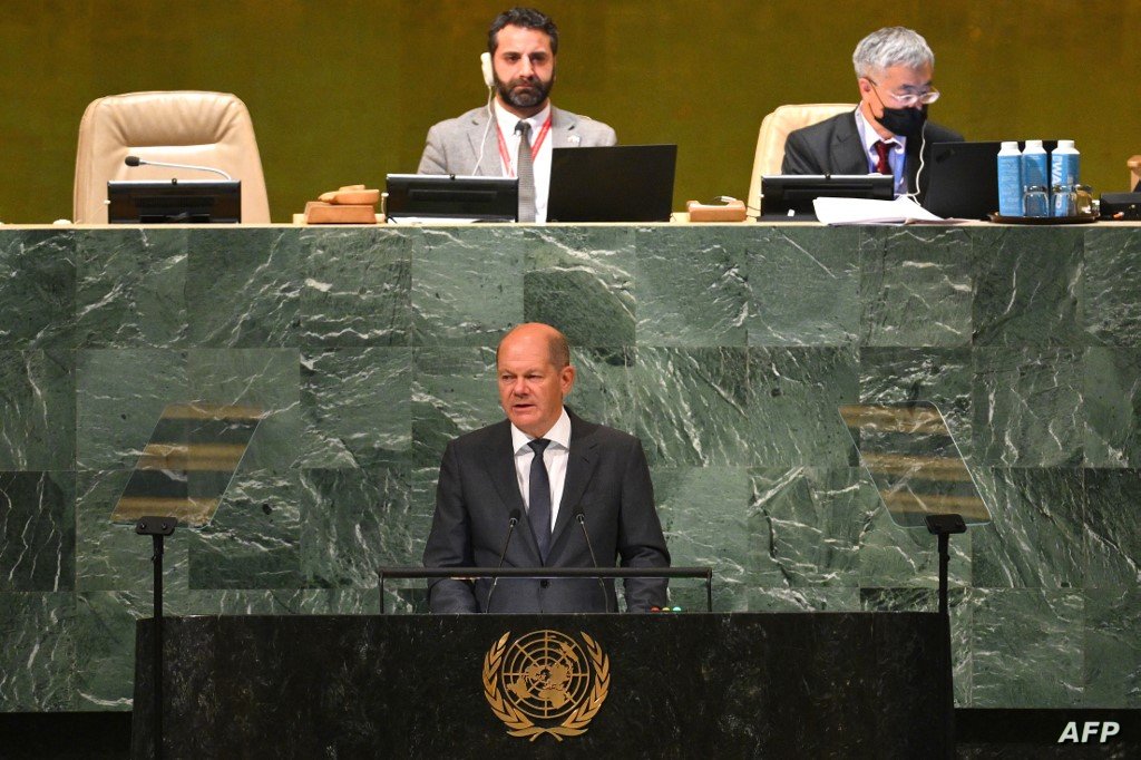 المستشار الألماني: على بوتين إدراك أنه لا يستطيع الانتصار في الحرب