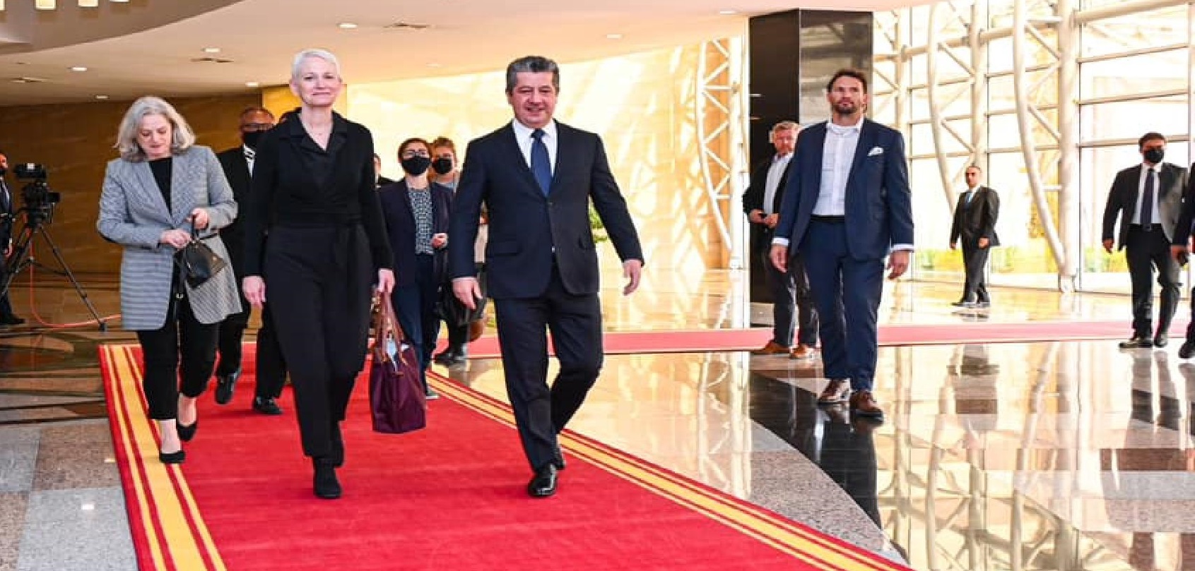 تعزيز تواجدها في الاقليم … امريكا توقع مذكرة تفاهم امنية مع اقليم كردستان