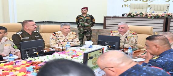 القيادات الامنية تجتمع في كركوك لبحث خطط الانتشار