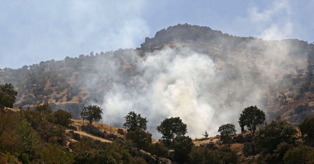تجدد القصف الايراني على ناحية سيدكان شمال اربيل